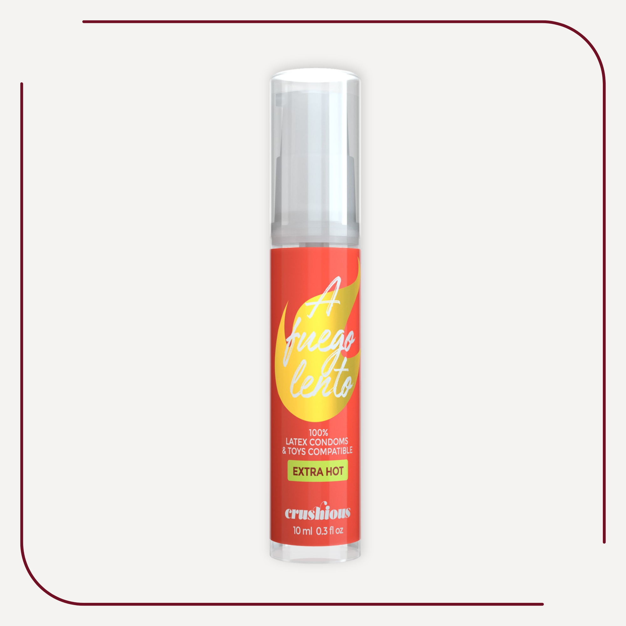 A Fuego Lento | Gel lubricante efecto calor  Intensidad gradual  Vual
