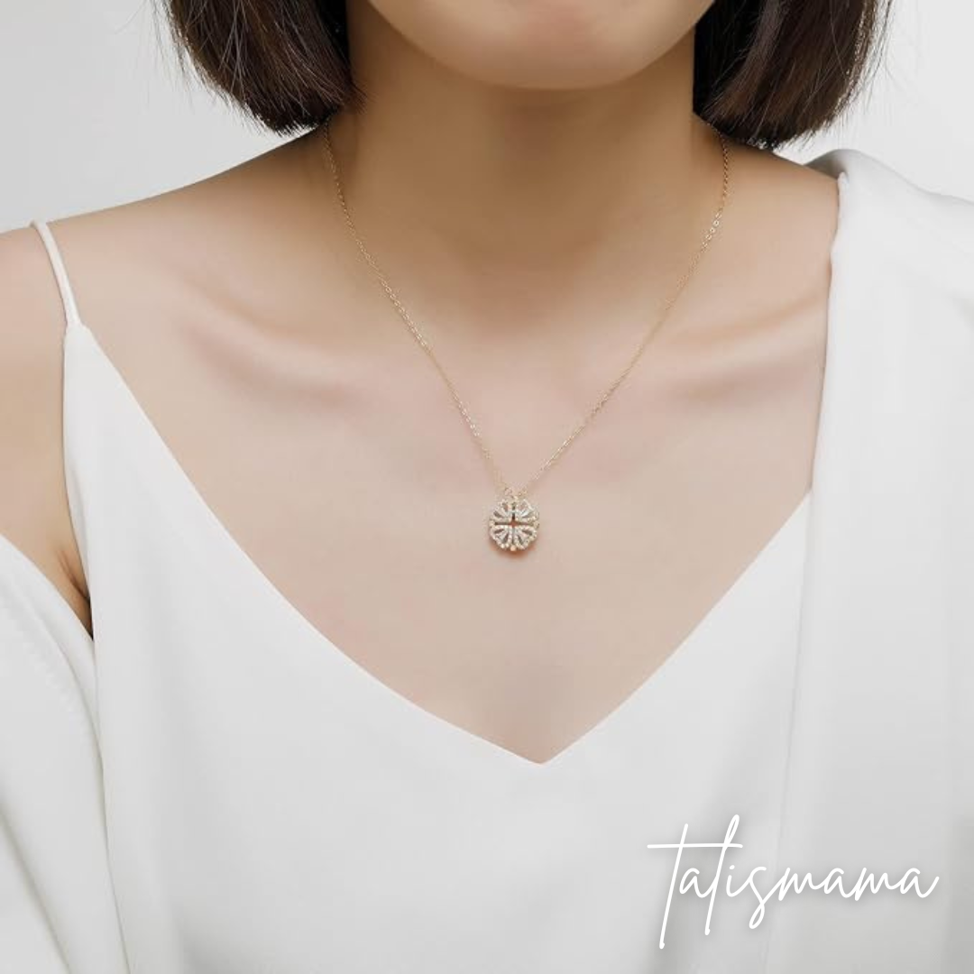 CloverHeart™ – El Collar Que Cambia Contigo