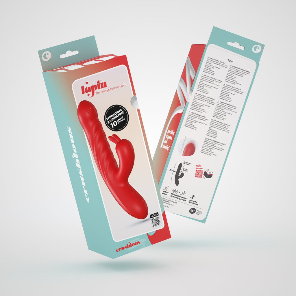 Lapin Rabbit · Premium vibrator with double caress