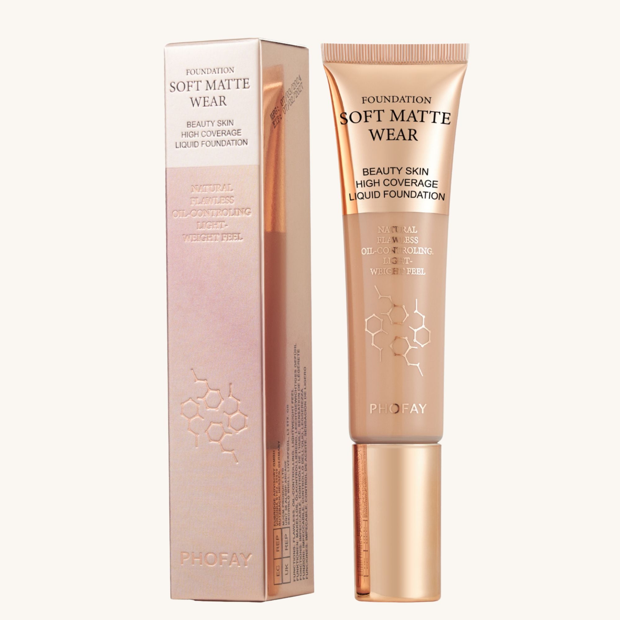 PHOFAY — Base de maquillaje ligera y perfeccionadora