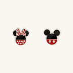 Mickey & Minnie Forever™ – Pendientes Plata · Disney®