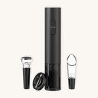 Set Abridor de Vino Eléctrico 4en1