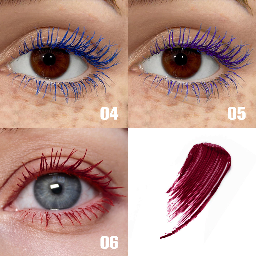 PHOFAY — Máscara de pestañas de colores