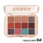 PHOFAY — Paleta de sombras 12 colores