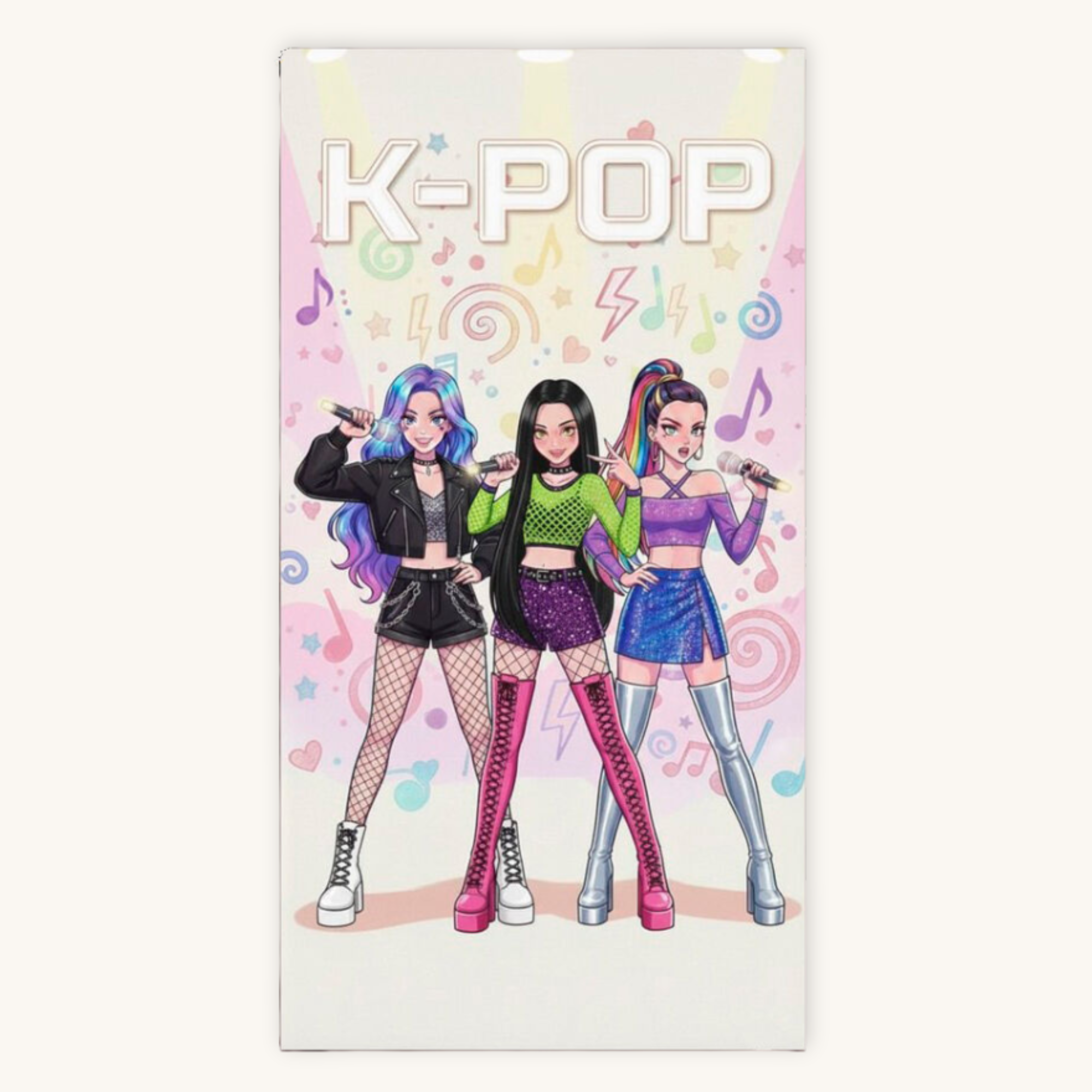 K-POP Wave™ – Toalla Microfibra
