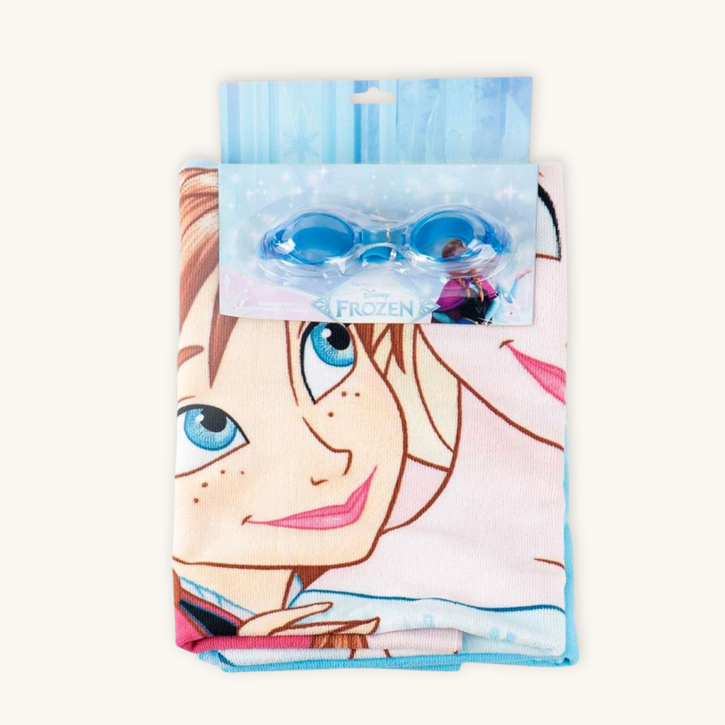 FROZEN Swim Magic™ – Pack Infantil Toalla + Gafas Natación · Disney®