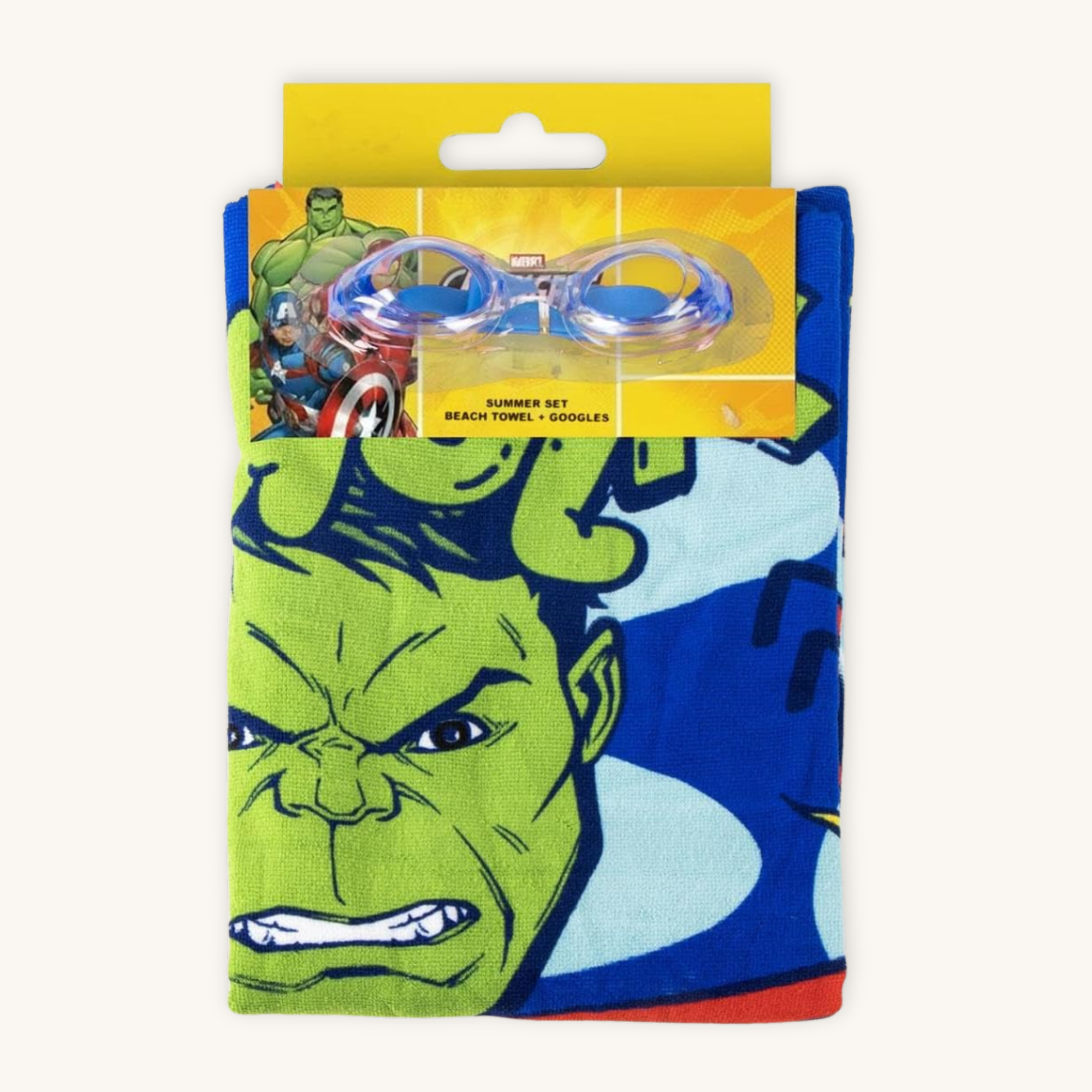 AVENGERS Swim Hero™ – Pack Infantil Toalla + Gafas Natación · Marvel®
