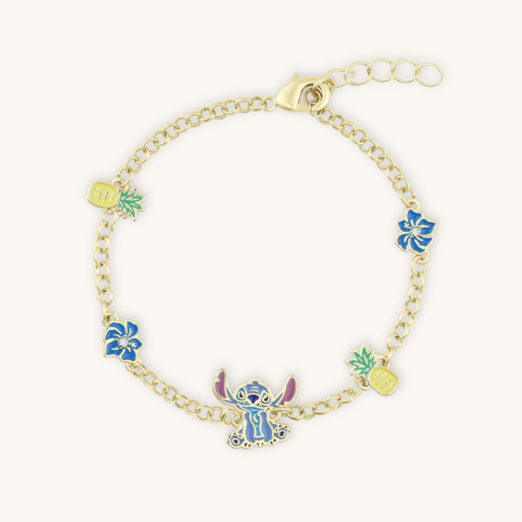 Tropical Stitch™ – Pulsera Oro · Disney®