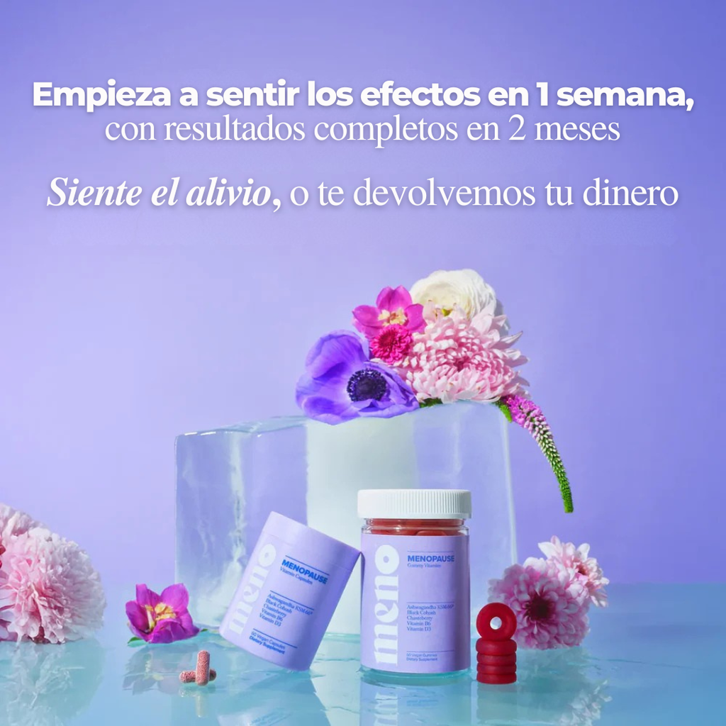 MENO® Menopause — Cápsulas Vitaminadas para el Bienestar durante la Menopausia