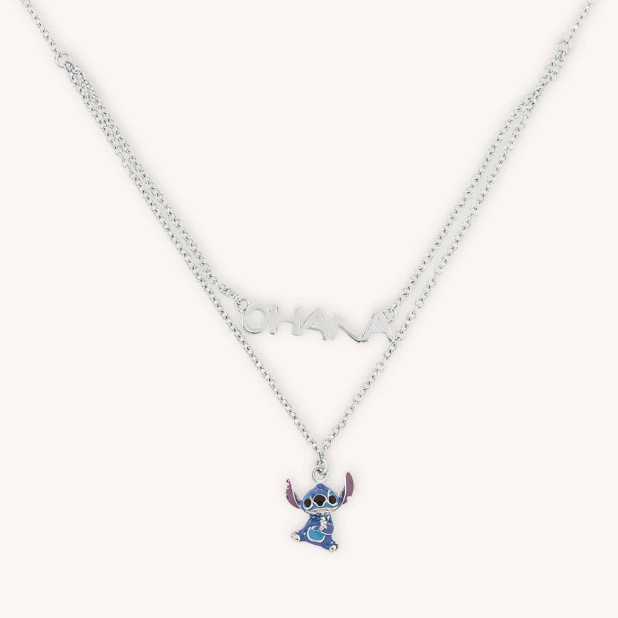 Ohana Stitch™ – Colgante Plata · Disney®