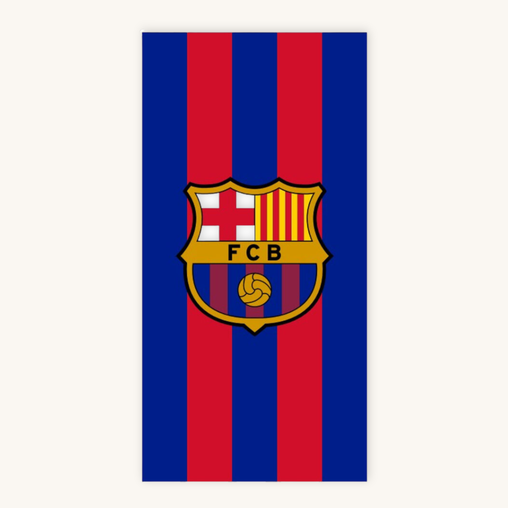 Toalla F.C Barcelona algodon