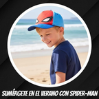 SPIDER Splash™ – Pack Infantil Playa Toalla + Mochila + Gorra · Marvel®