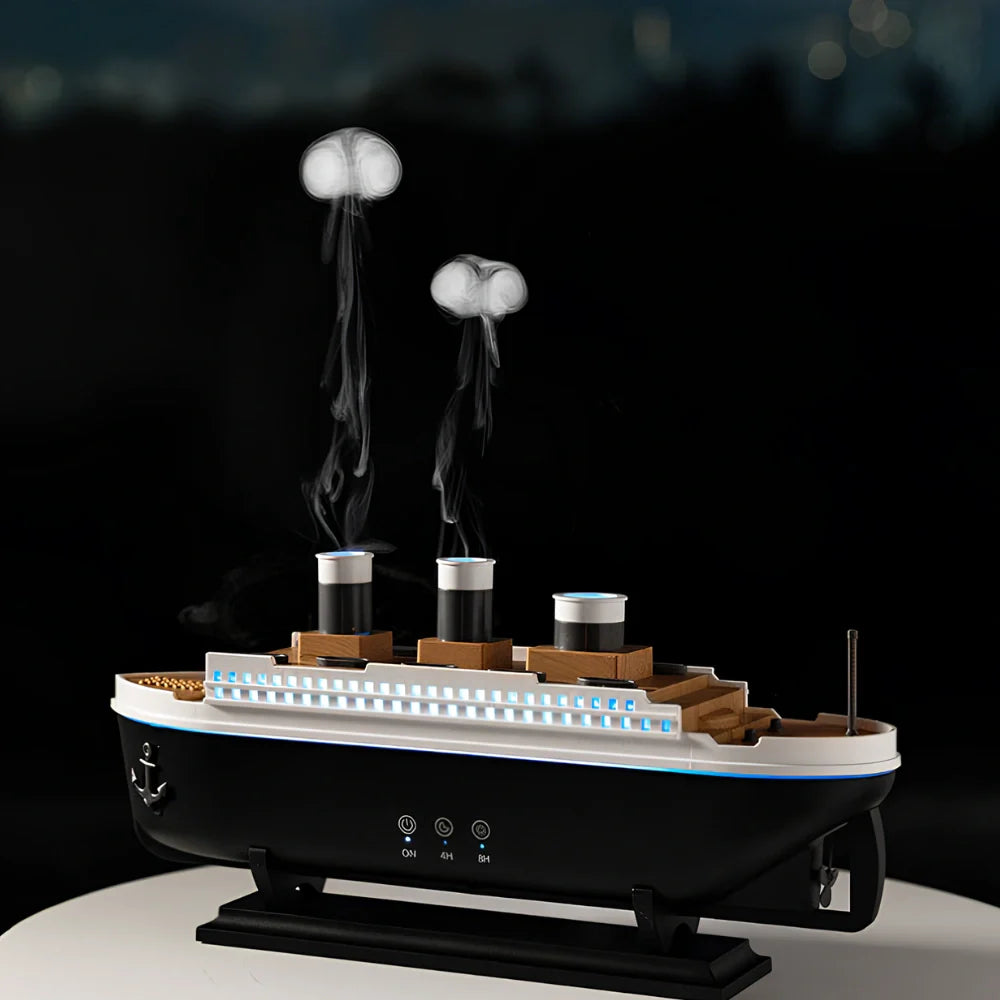 Difusor Barco™ – Aromas con Efecto de Niebla y LED Multicolor