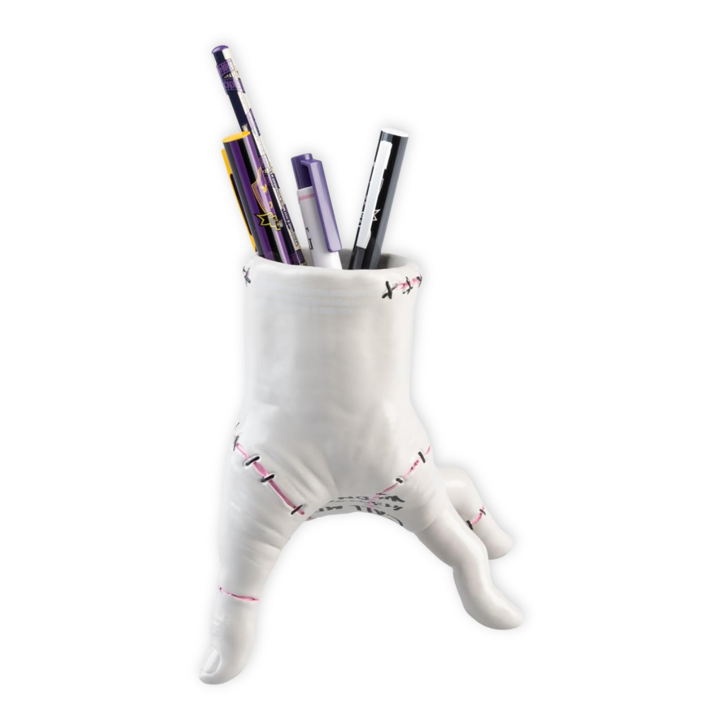 Thing Desk™ – Portalápices 3D + Set de Escritura Cosa Miércoles