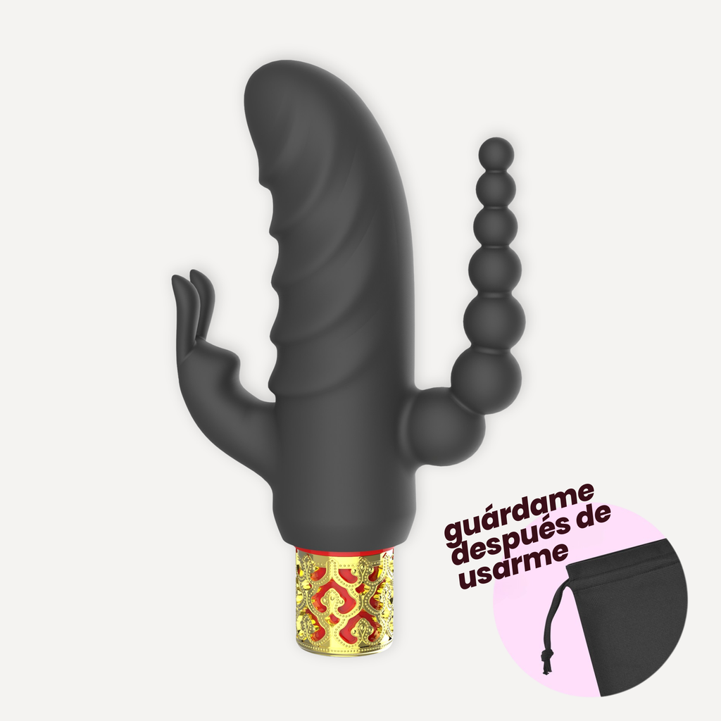 Romanov · Intimate vibrator with triple stimulation sleeve