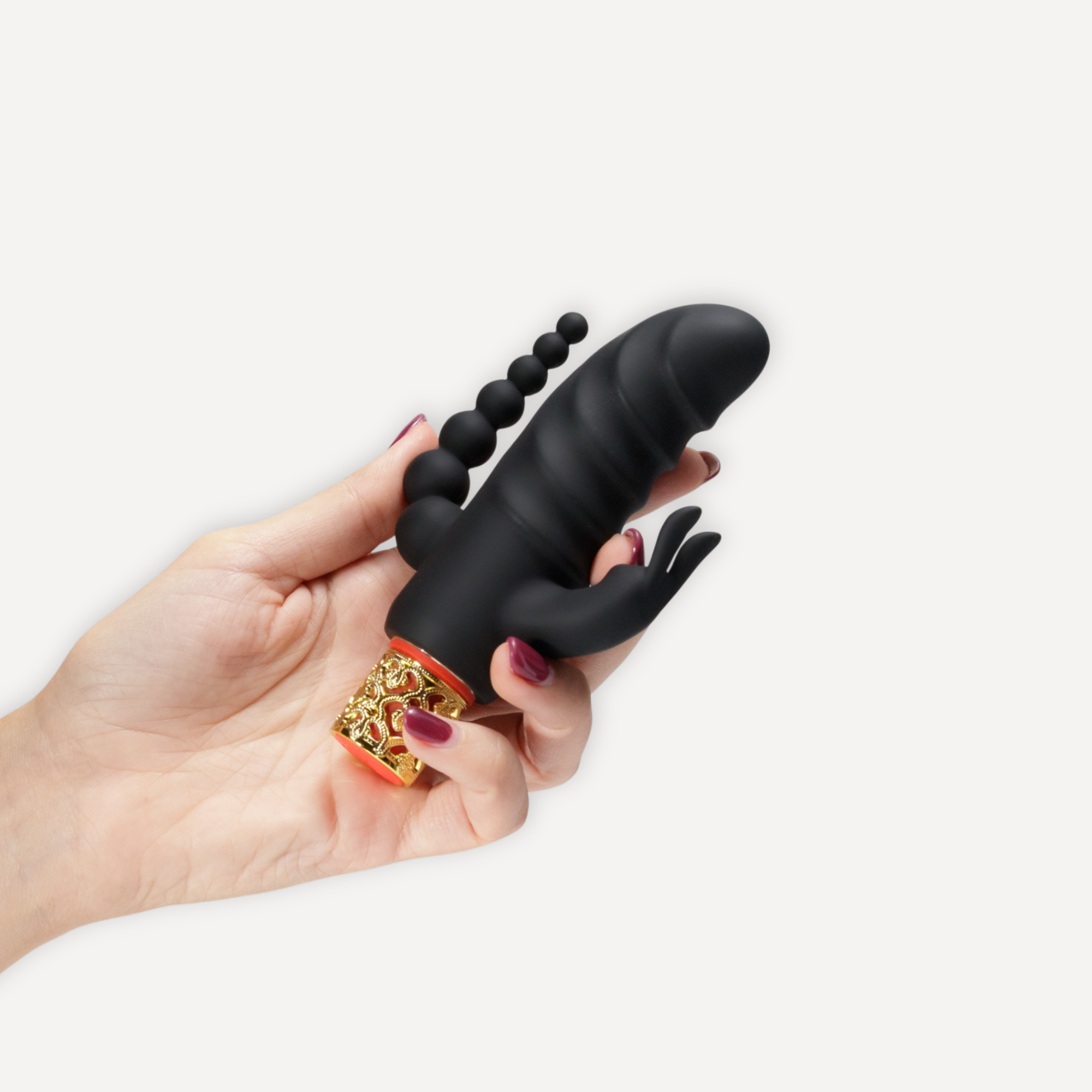 Romanov · Intimate vibrator with triple stimulation sleeve