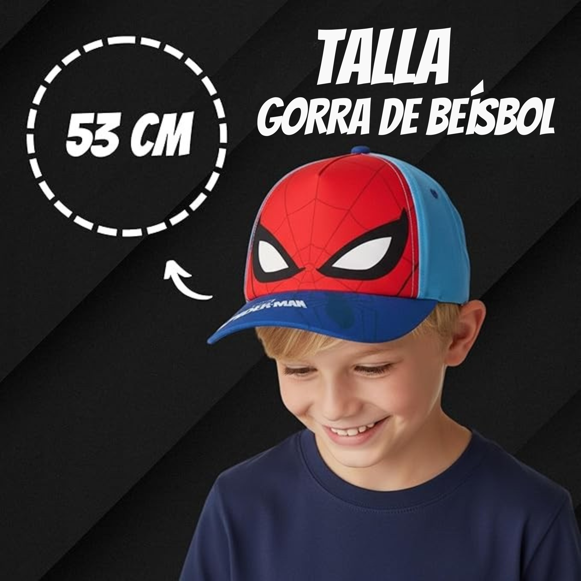 SPIDER Splash™ – Pack Infantil Playa Toalla + Mochila + Gorra · Marvel®