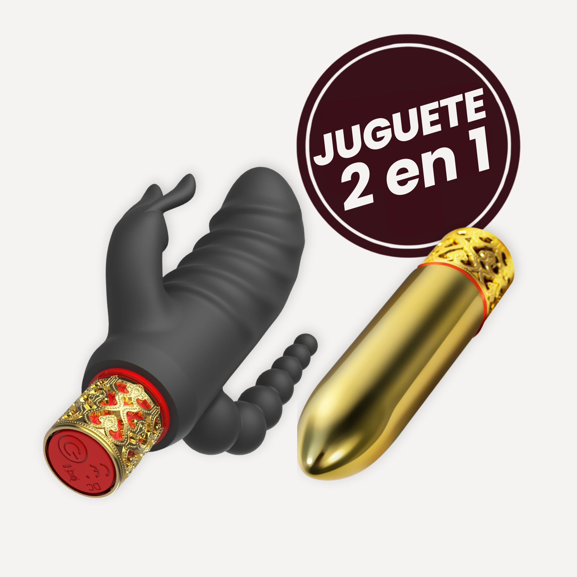 Romanov · Intimate vibrator with triple stimulation sleeve