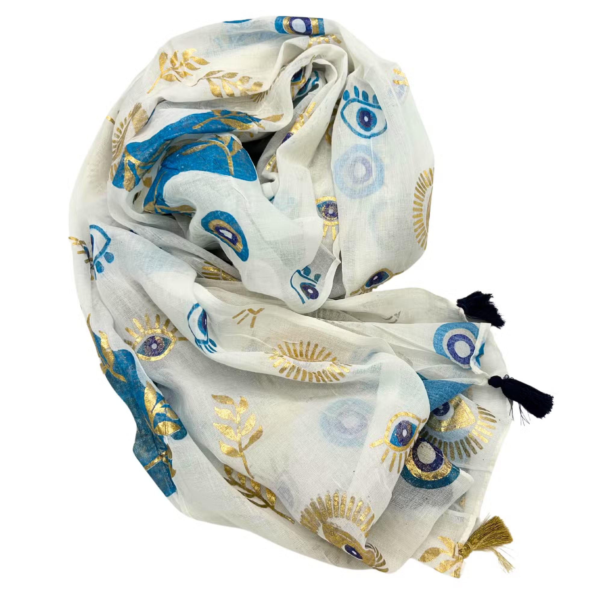 Maréa™ – Pareo Mediterráneo de Algodón