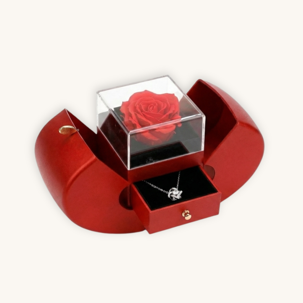 Caixa de Presente Rosas Preservadas PRV – Amor que Dura