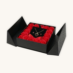 Caja de Regalo con 16 Rosas – Presentación Premium para Joyas y Momentos Especiales