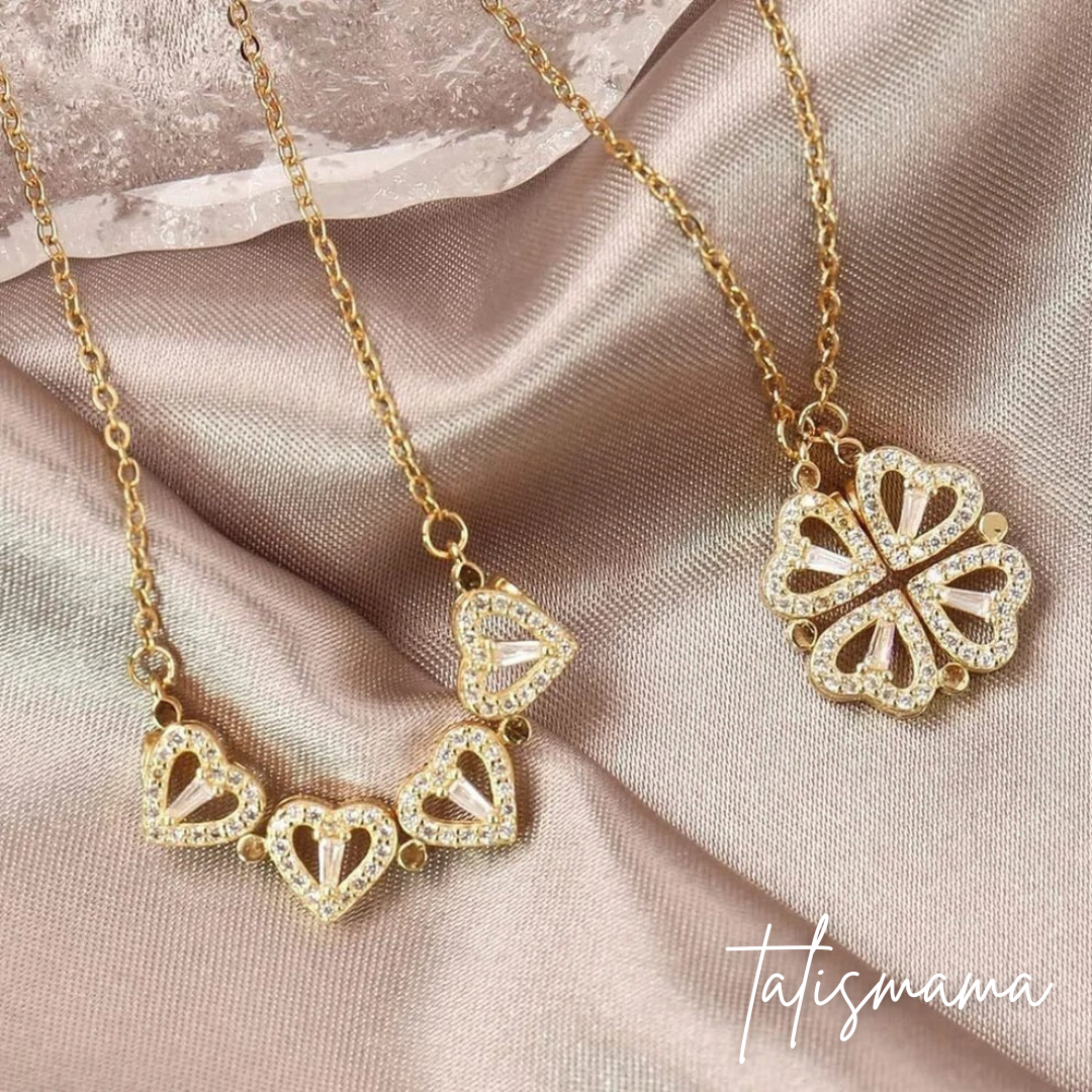 CloverHeart™ – El Collar Que Cambia Contigo
