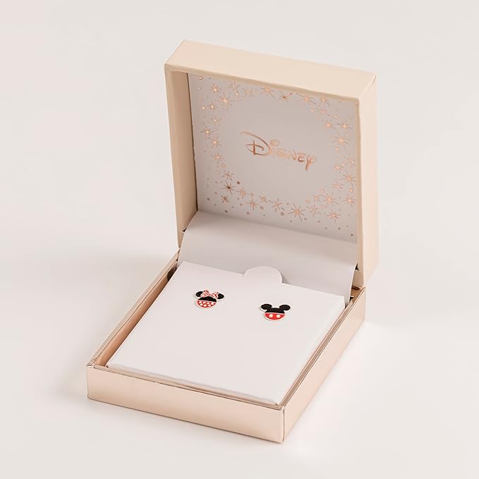 Mickey & Minnie Forever™ – Pendientes Plata · Disney®
