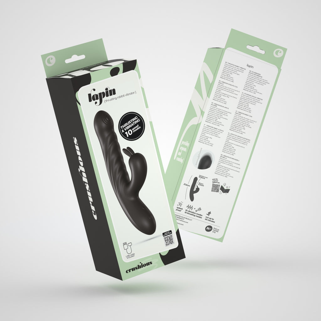 Lapin Rabbit · Premium vibrator with double caress