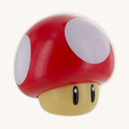 Power-Up Glow™ – Lámpara Mushroom con Sonido Super Mario · Nintendo®
