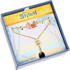 Pulsera Lariat Oro Angel & Stitch – Disney®