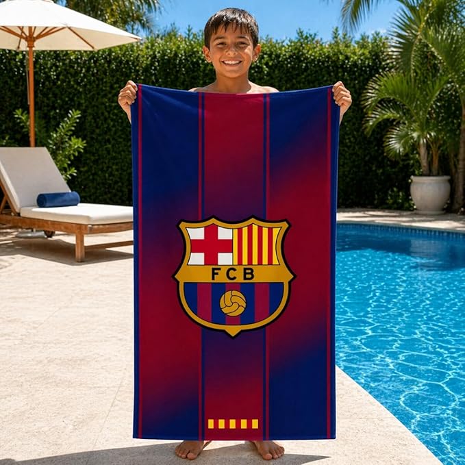Barça Splash™ – Toalla Microfibra Oficial FC Barcelona®