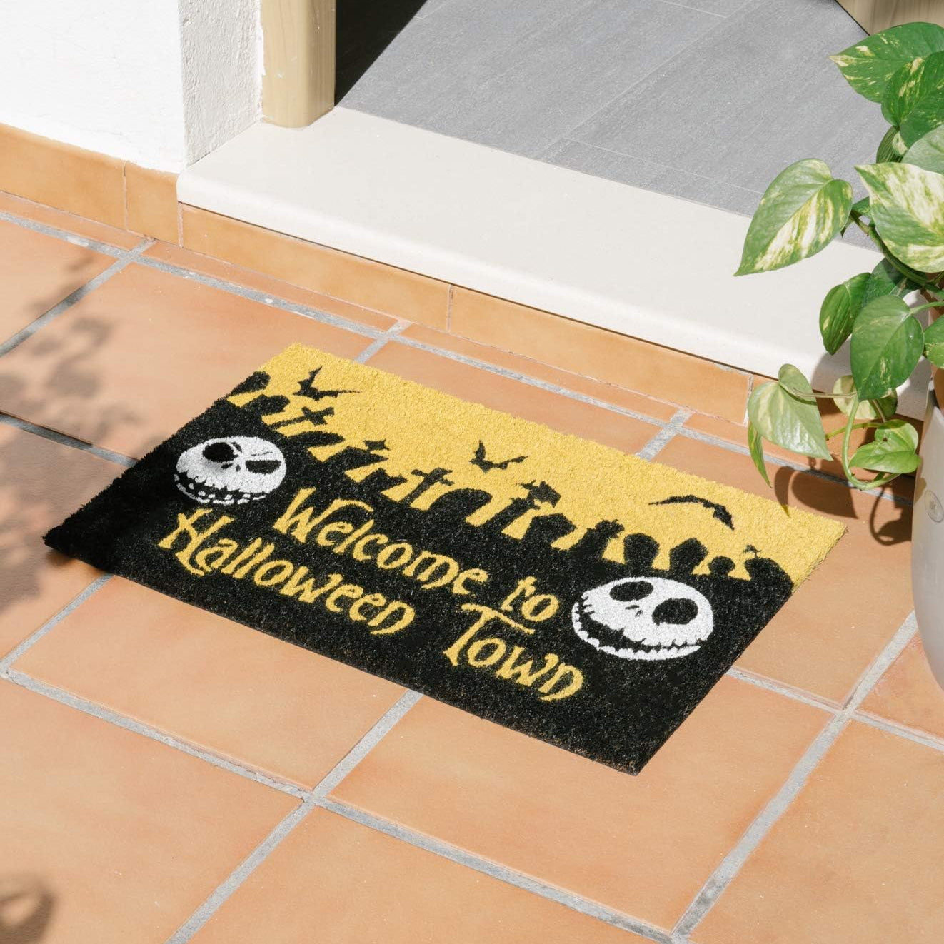 Felpudo Halloween Town · Pesadilla Antes de Navidad (Disney)