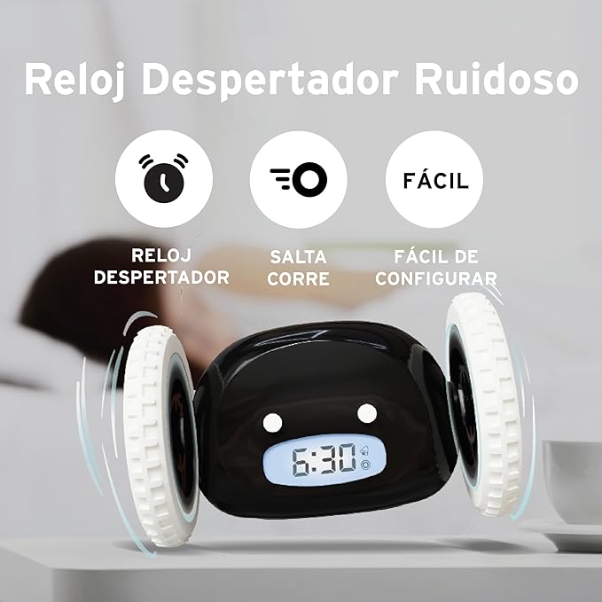CLOCKY™ – El Despertador Atrápame Si Puedes