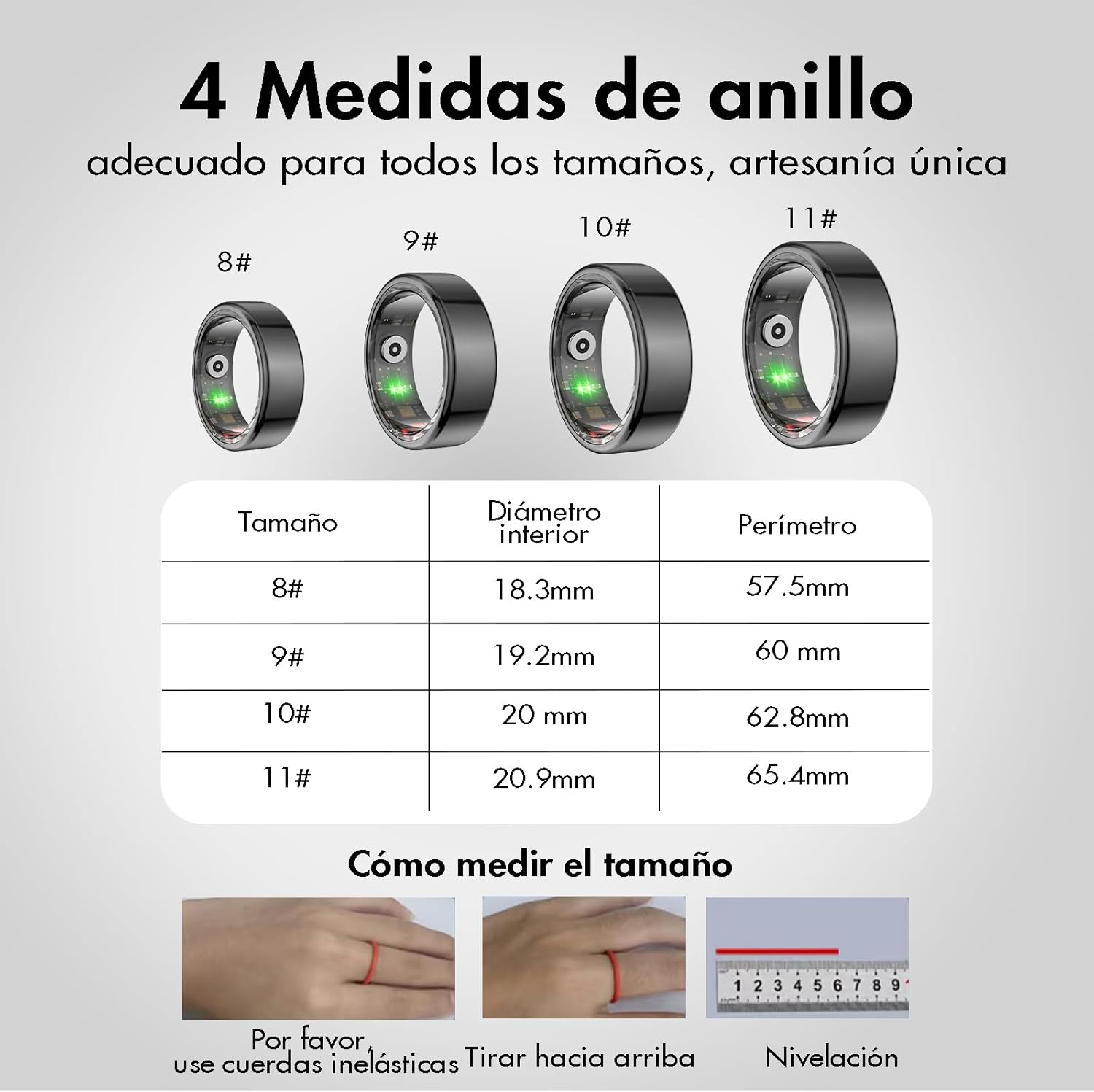 SmartRing Vital Pro™ – Anel inteligente para saúde e desporto