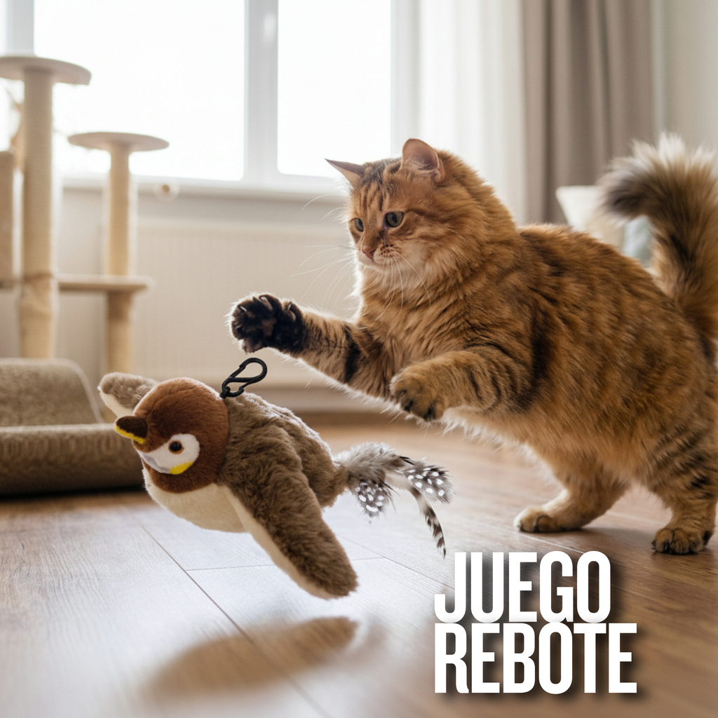 Volarín™ – Flying Bird Toy for Cats
