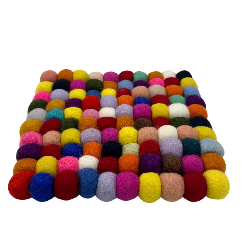 FeltSphere Mat™ – Mantel Individual Redondo de Fieltro 20 cm