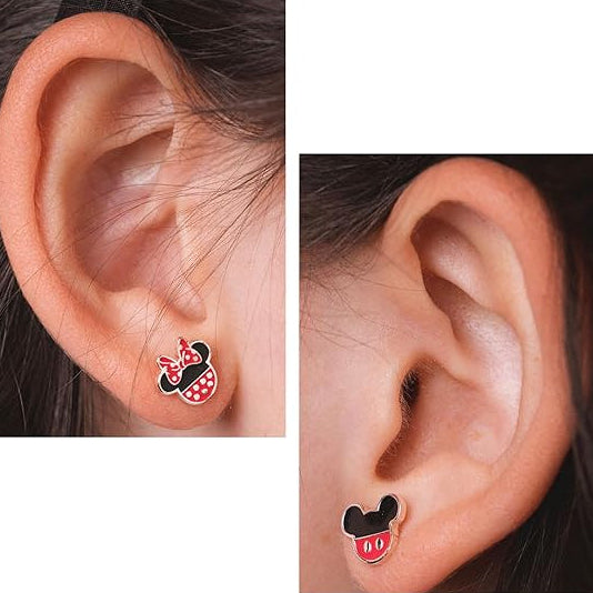 Mickey & Minnie Forever™ – Pendientes Plata · Disney®