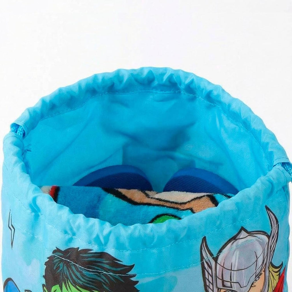 AVENGERS Hero™ – Pack Infantil Playa Toalla + Mochila + Gorra · Marvel®