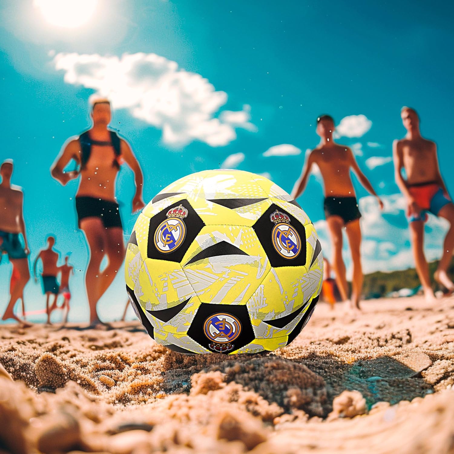 Real Beach Pro™ – Balón Fútbol Playa Oficial Real Madrid®