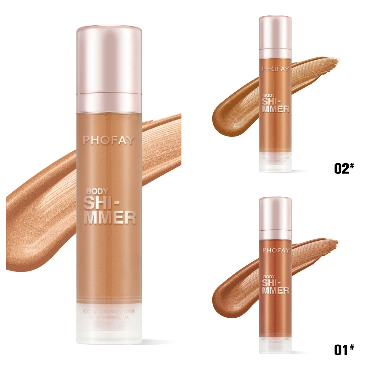 PHOFAY — Body Shimmer Oil · Aceite Corporal Iluminador