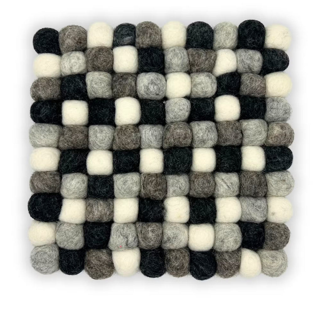 FeltSphere Mat™ – Mantel Individual Redondo de Fieltro 20 cm