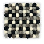 FeltSphere Mat™ – Mantel Individual Redondo de Fieltro 20 cm
