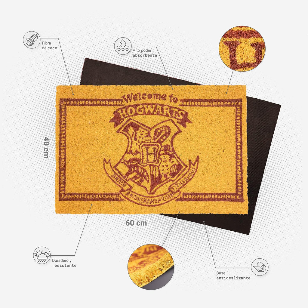 Felpudo Welcome to Hogwarts · Harry Potter