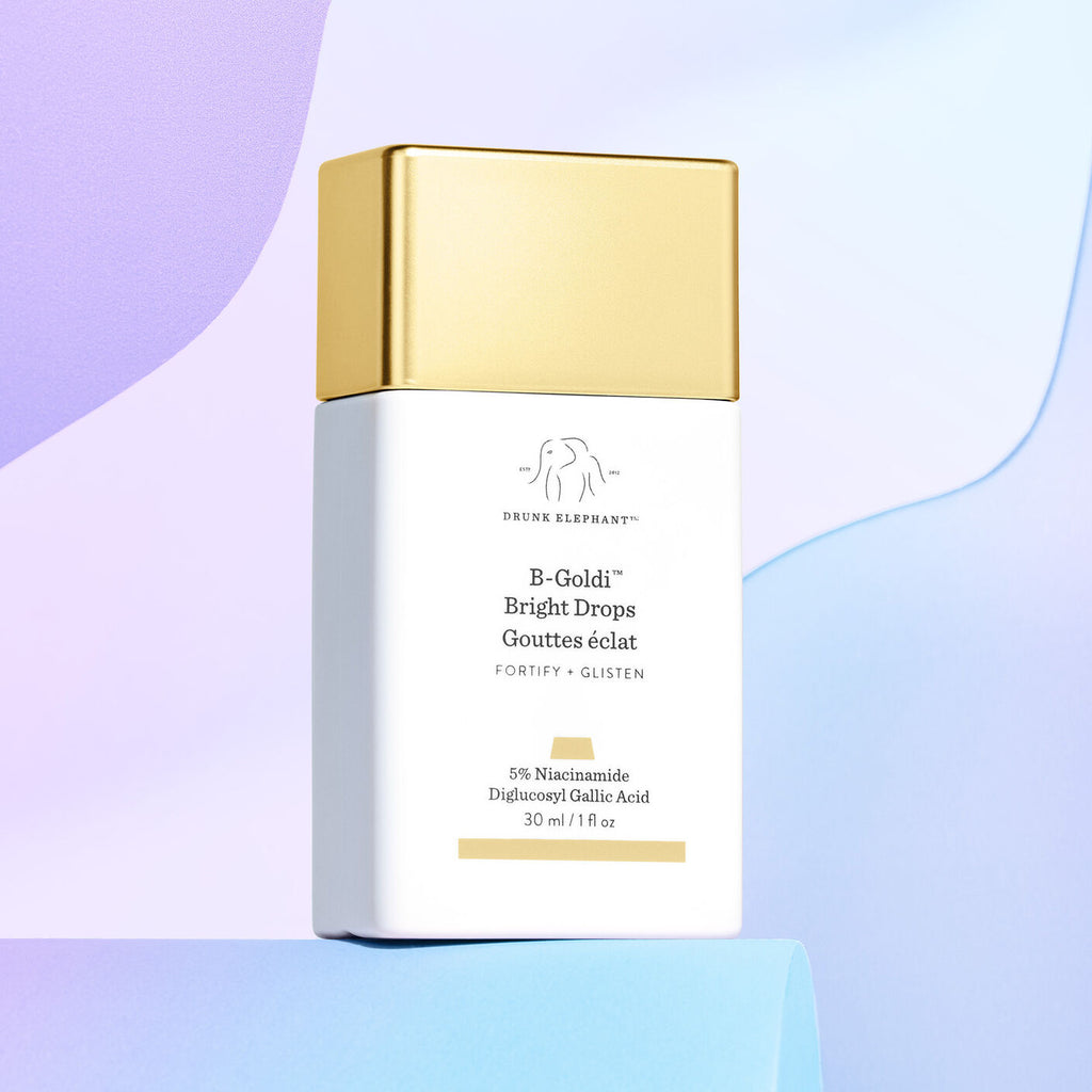 B-Goldi™ - Gotas iluminadoras enriquecidas con niacinamida ·  Drunk Elephant