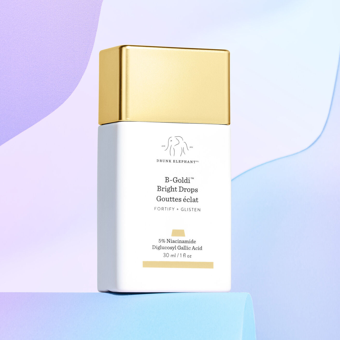 B-Goldi™ - Gotas iluminadoras enriquecidas con niacinamida ·  Drunk Elephant