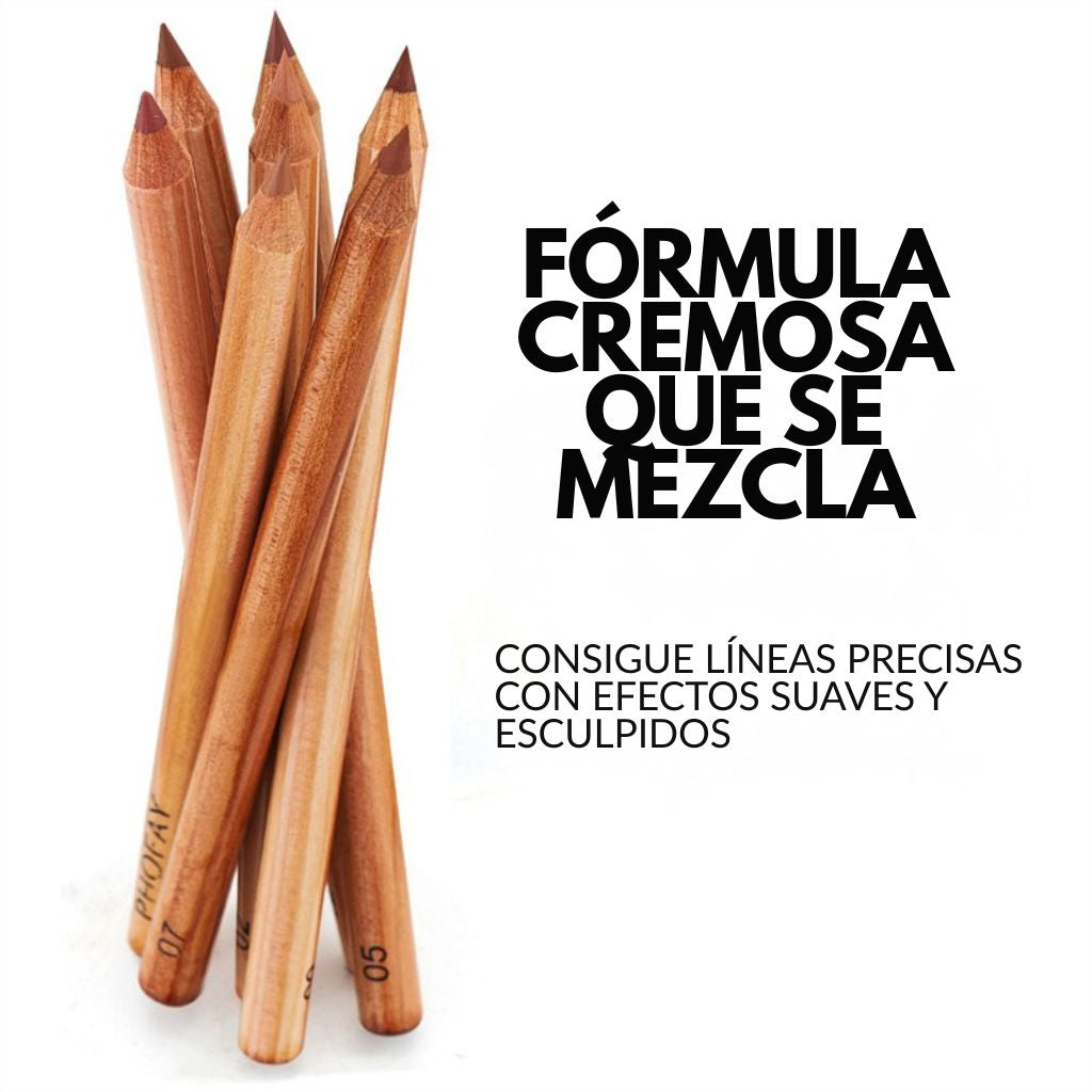 PHOFAY — Nude Lipliner Kit 12 perfiladores