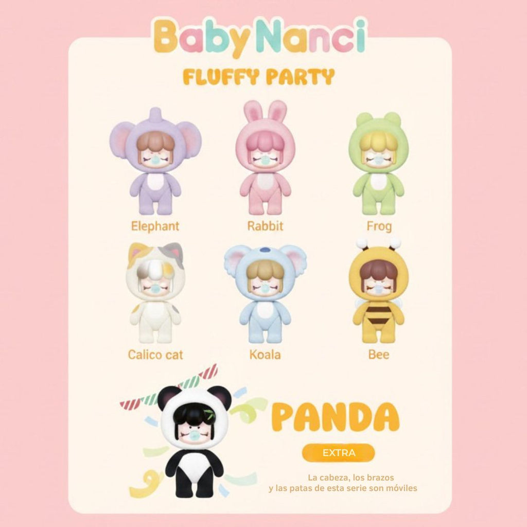 Rolife — BABYnanci 3ª Generación · Fluffy Party Blind Box