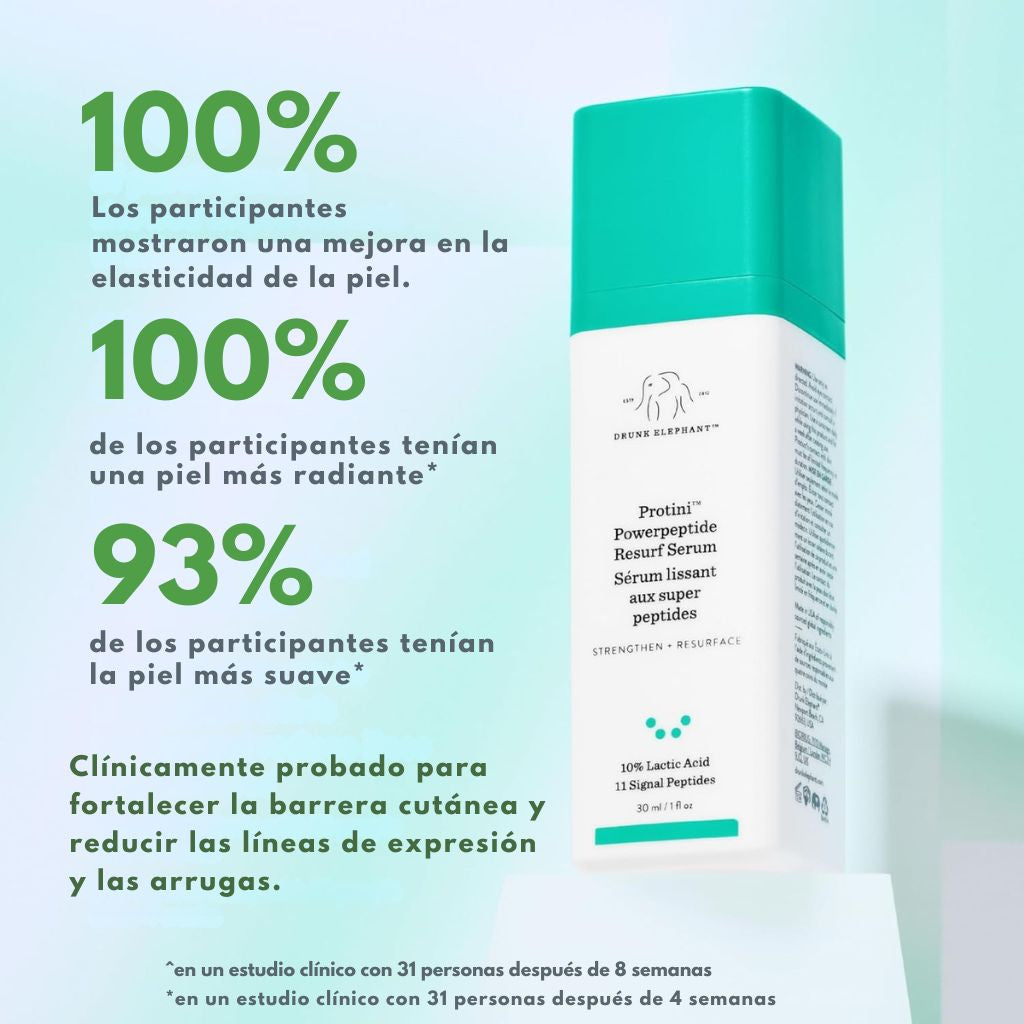Protini™ Powerpeptide Resurf Serum— Sérum Reafirmante y Renovador ·  Drunk Elephant