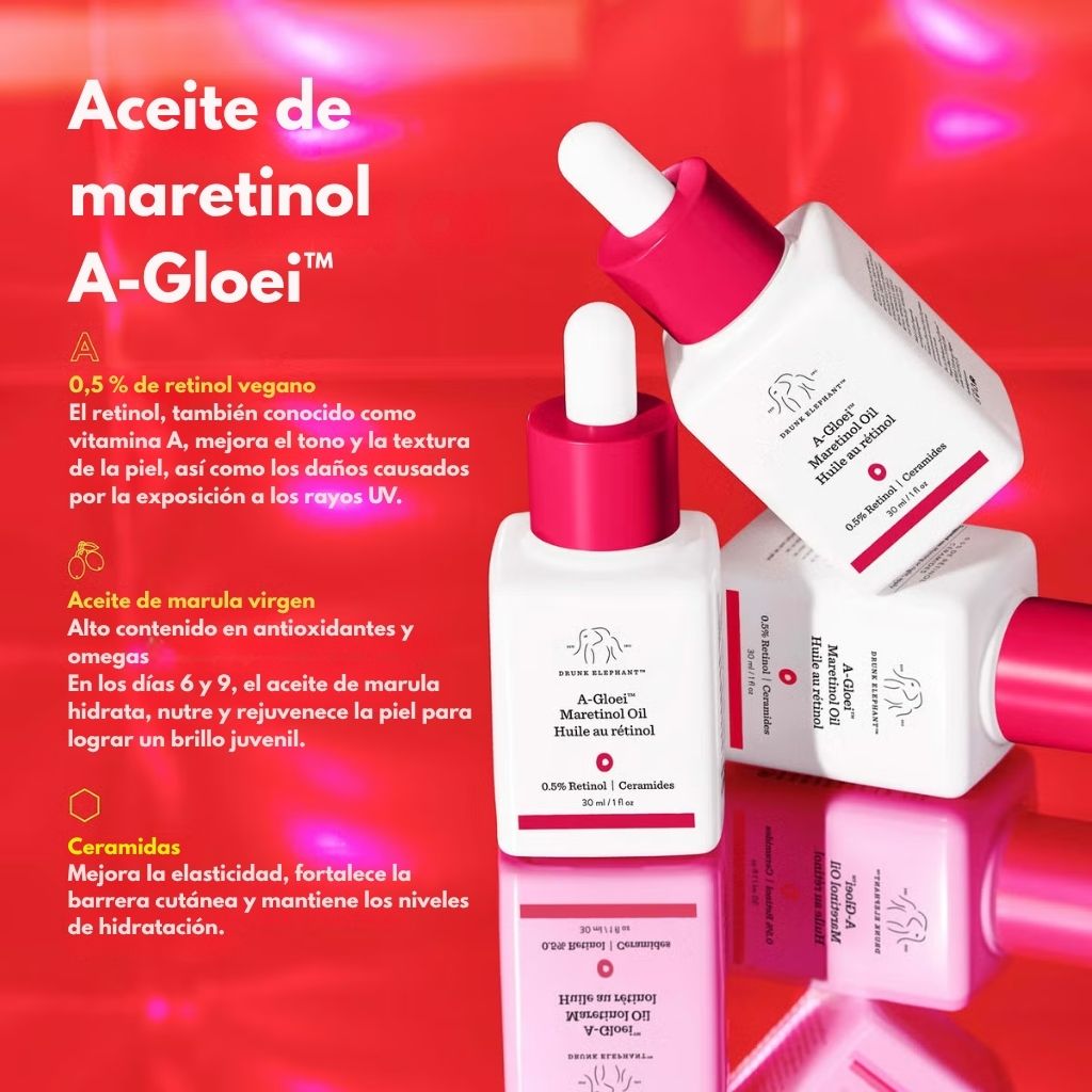 A-Gloei™ Maretinol Oil - Aceite Facial con Retinol · Drunk Elephant