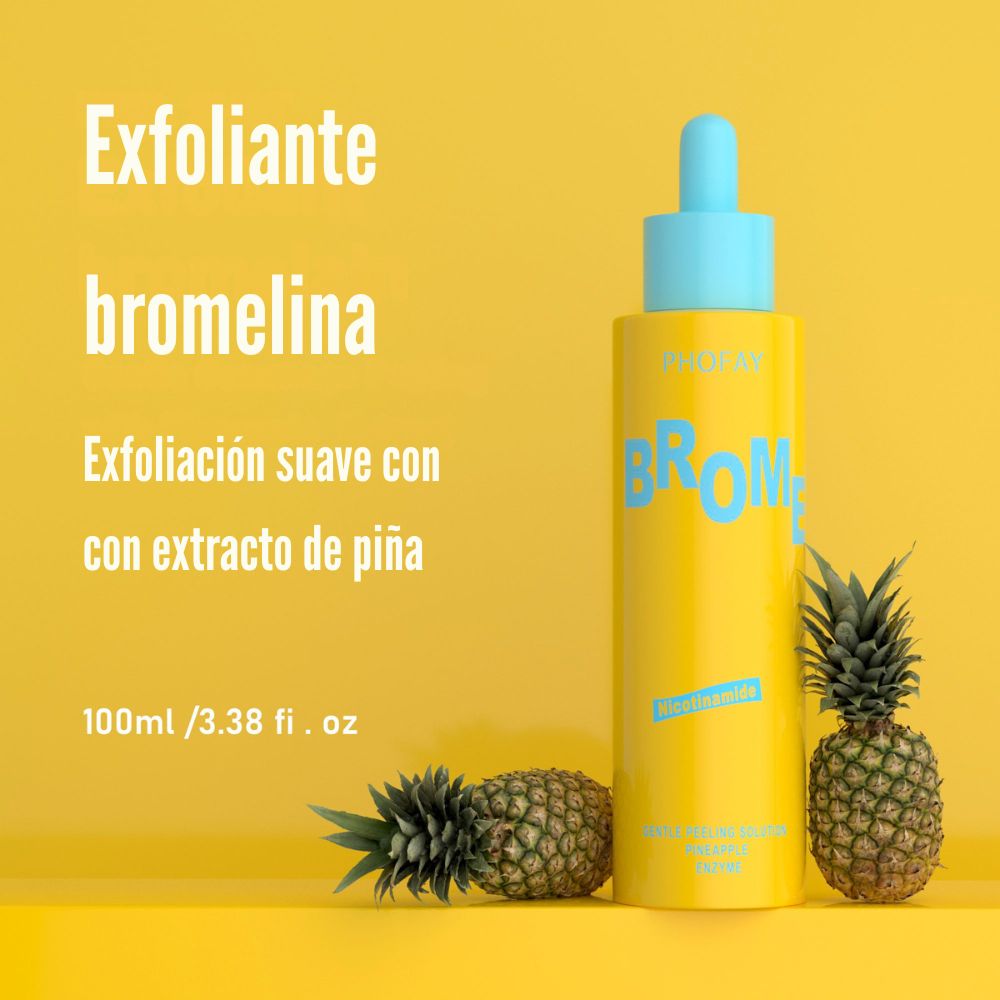 PHOFAY — Peeling suave enzimático · Papaya + AHA + BHA
